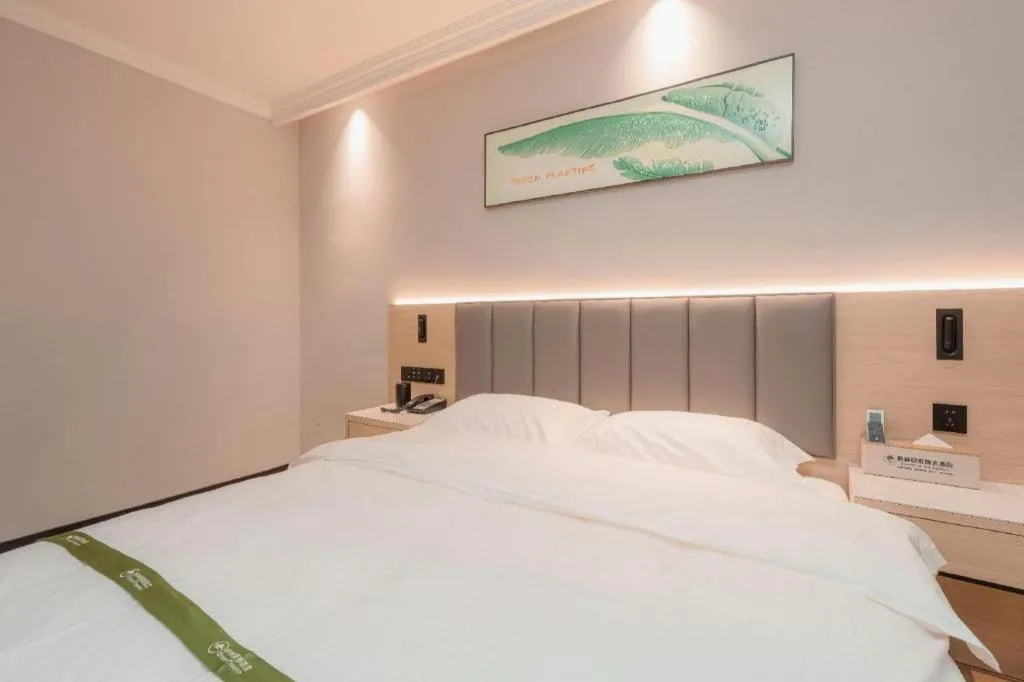 Bed in GreenTree Inn xinghua Middle Yingwu Road Express Hotel
