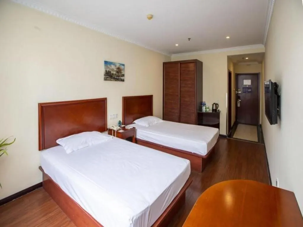 Bed in GreenTree Inn xinghua Middle Yingwu Road Express Hotel