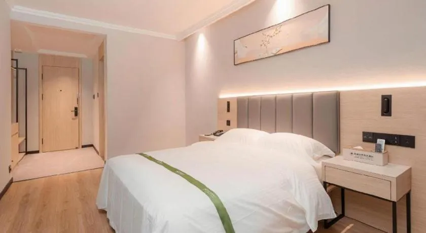 Bed in GreenTree Inn xinghua Middle Yingwu Road Express Hotel