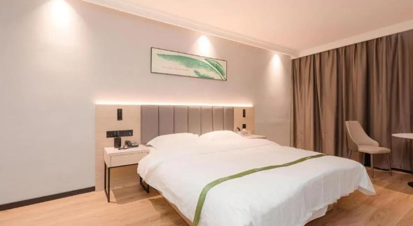 Bed in GreenTree Inn xinghua Middle Yingwu Road Express Hotel
