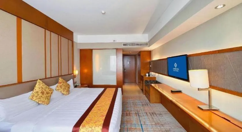 Bed in Shenyang Rayfont International Hotel