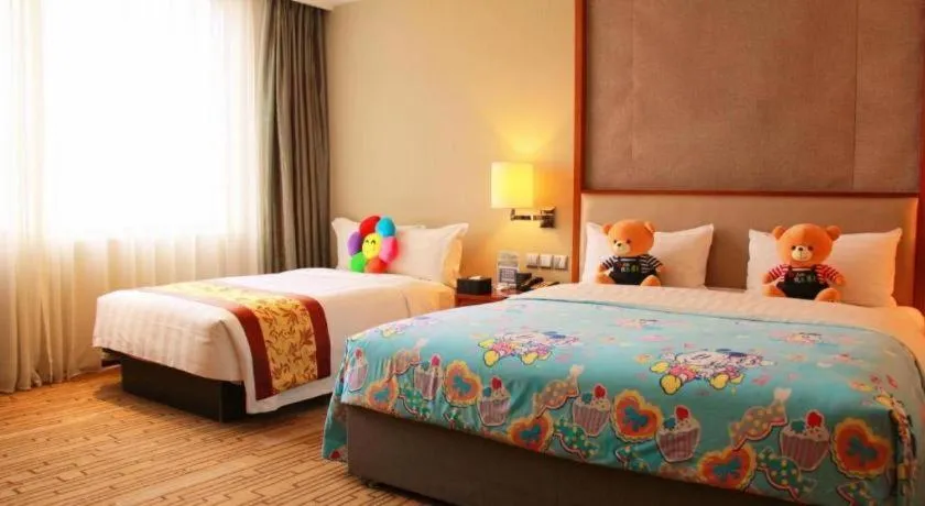 Bed in Shenyang Rayfont International Hotel