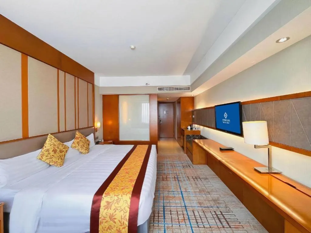 Bed in Shenyang Rayfont International Hotel