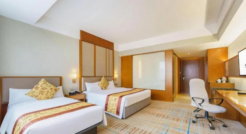 Bed in Shenyang Rayfont International Hotel