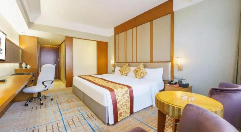 Bed in Shenyang Rayfont International Hotel