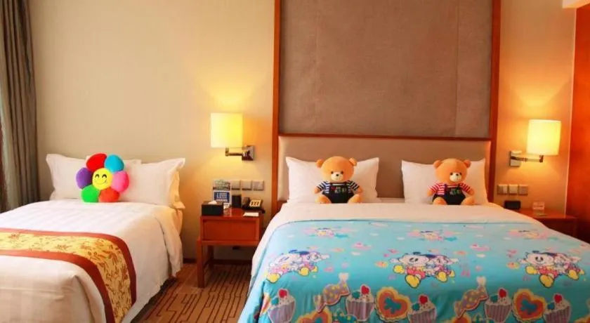 Bed in Shenyang Rayfont International Hotel