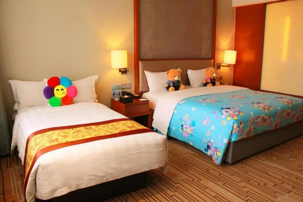 Bed in Shenyang Rayfont International Hotel