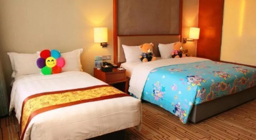 Bed in Shenyang Rayfont International Hotel