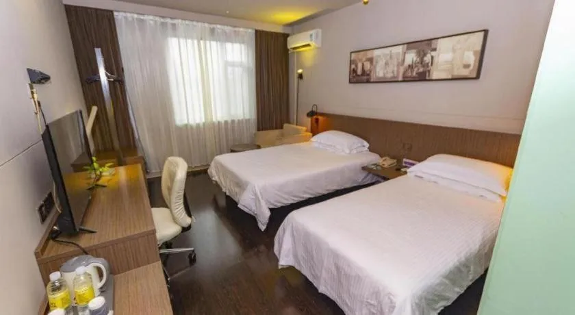 Bed in Jinjiang Inn Hangzhou Xihu Avenue Branch