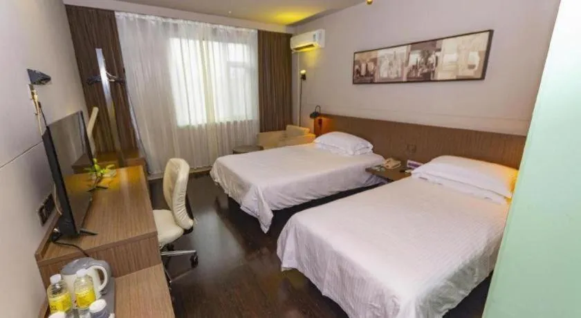 Bed in Jinjiang Inn Hangzhou Xihu Avenue Branch
