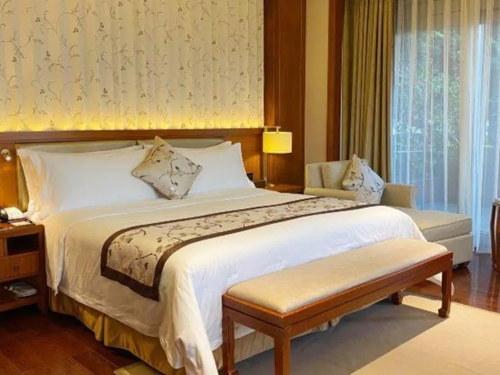 Bed in The Dreamland Resort