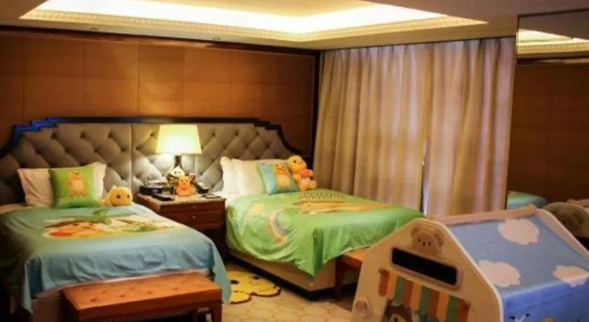 Bed in Han Yue Lou Hotel Nanjing
