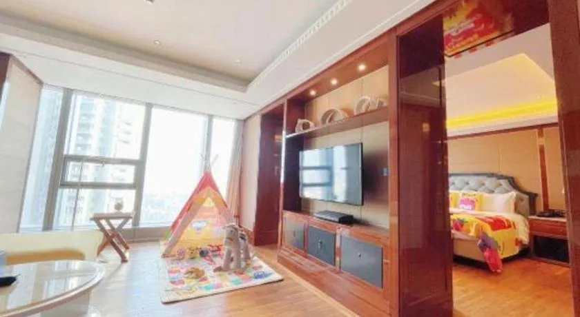 Bed in Han Yue Lou Hotel Nanjing