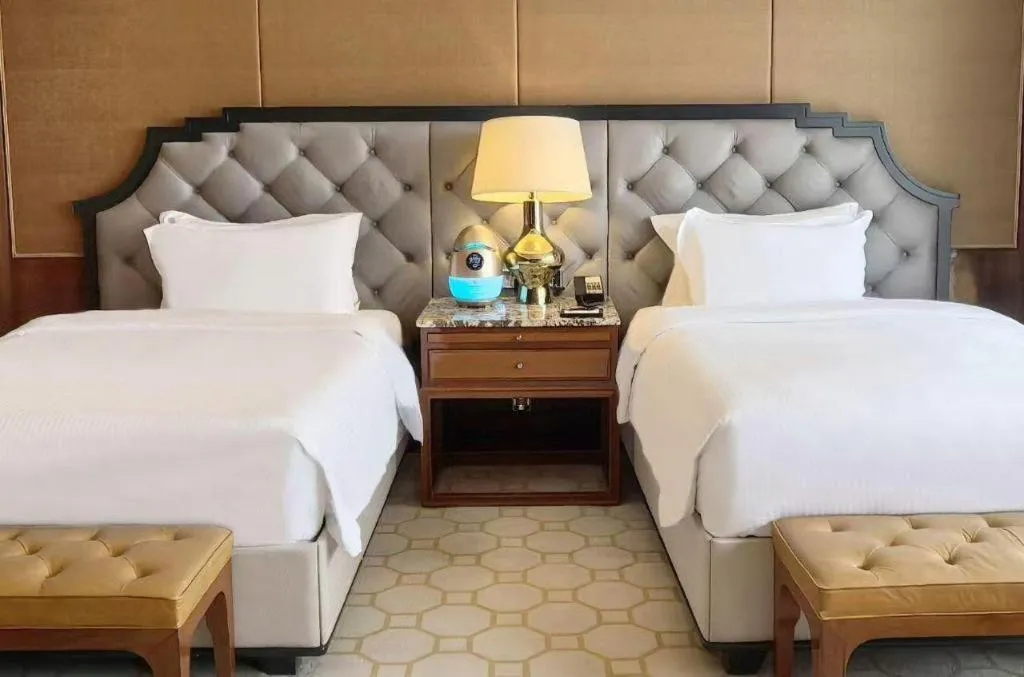 Bed in Han Yue Lou Hotel Nanjing