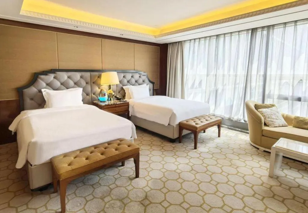 Bed in Han Yue Lou Hotel Nanjing