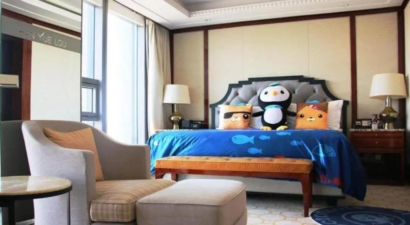 Bed in Han Yue Lou Hotel Nanjing