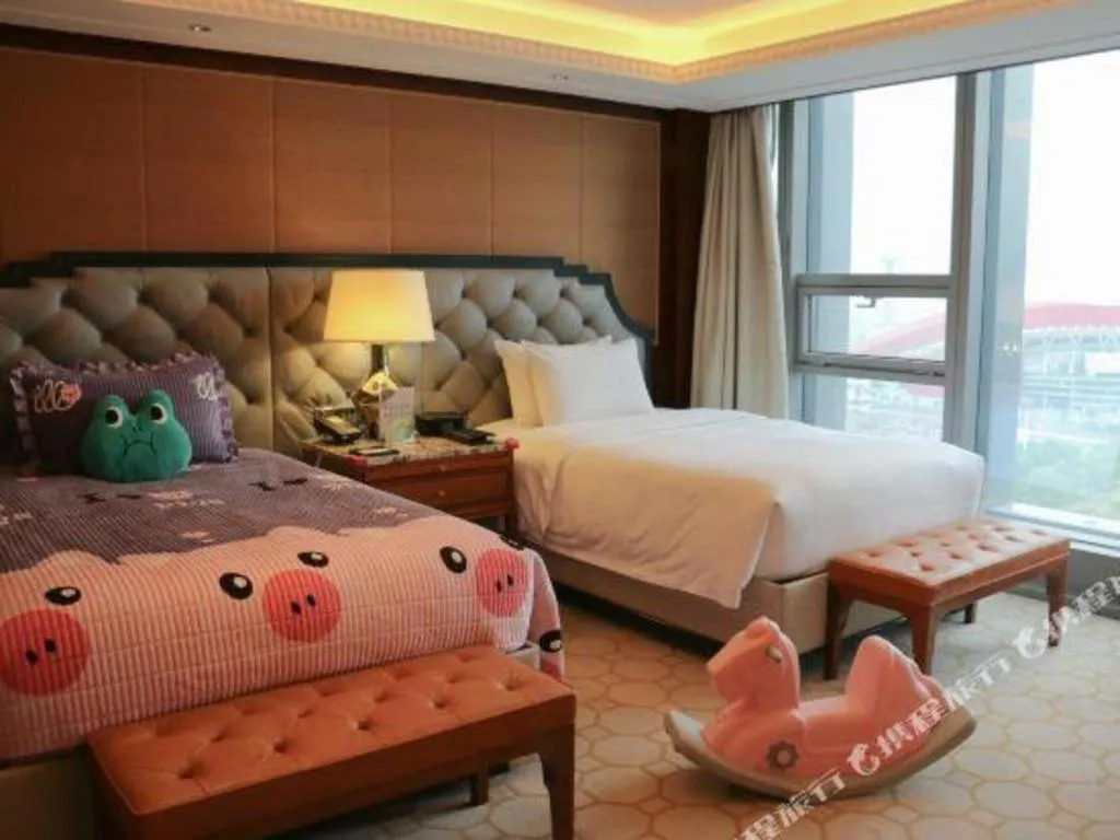 Bed in Han Yue Lou Hotel Nanjing