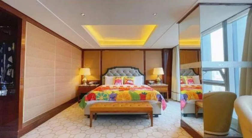 Bed in Han Yue Lou Hotel Nanjing