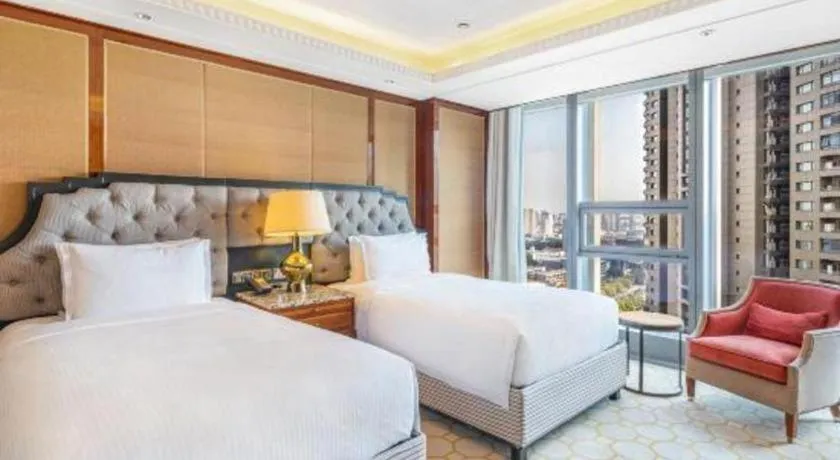 Bed in Han Yue Lou Hotel Nanjing