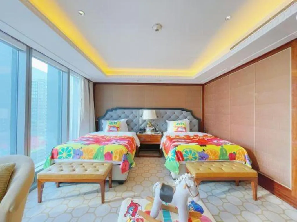 Bed in Han Yue Lou Hotel Nanjing