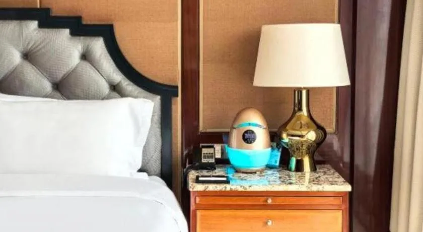 Bed in Han Yue Lou Hotel Nanjing