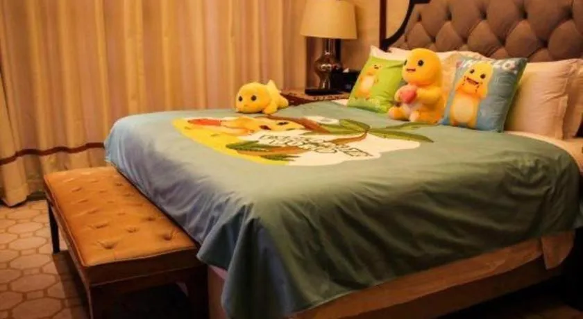 Bed in Han Yue Lou Hotel Nanjing