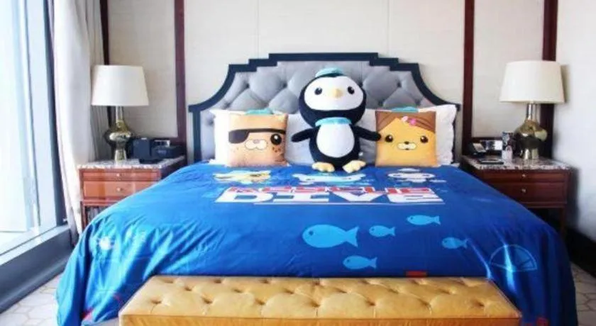 Bed in Han Yue Lou Hotel Nanjing