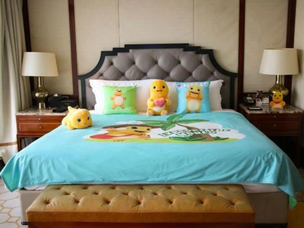 Bed in Han Yue Lou Hotel Nanjing