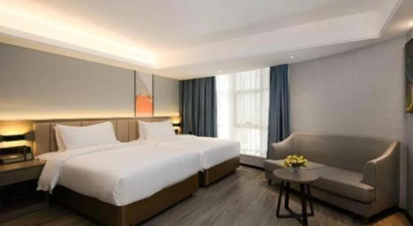 Bed in Nanning Prince Hotel