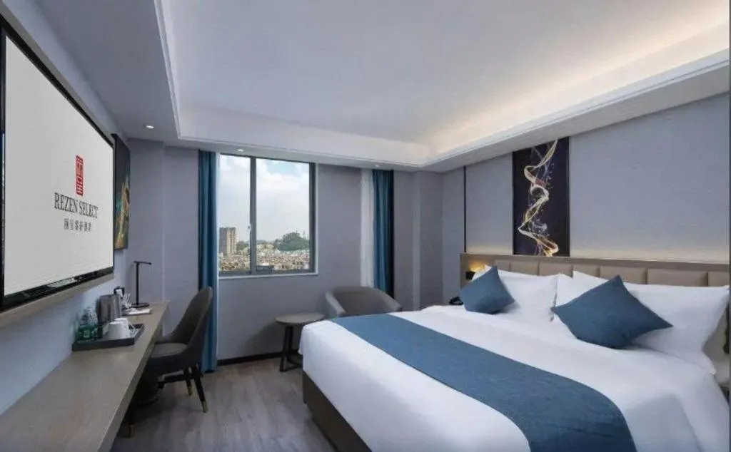 Bed in Nanning Prince Hotel