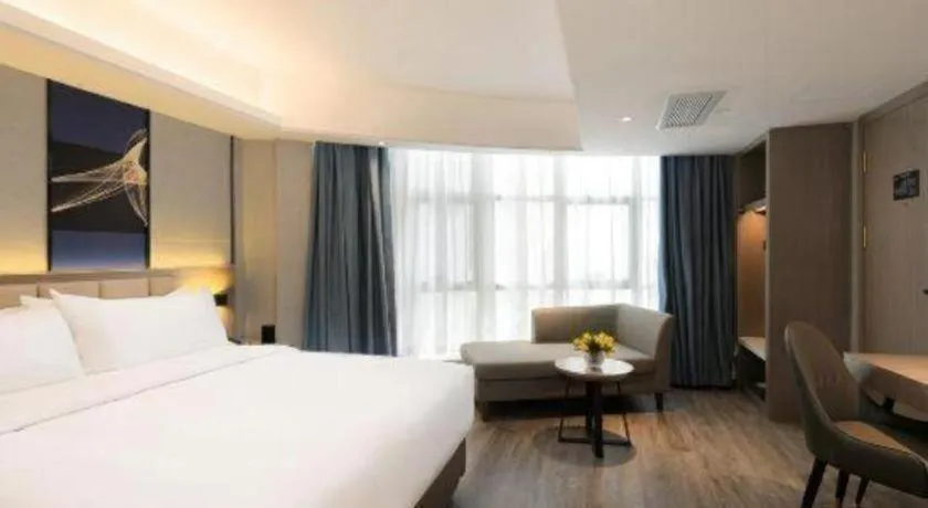 Bed in Nanning Prince Hotel