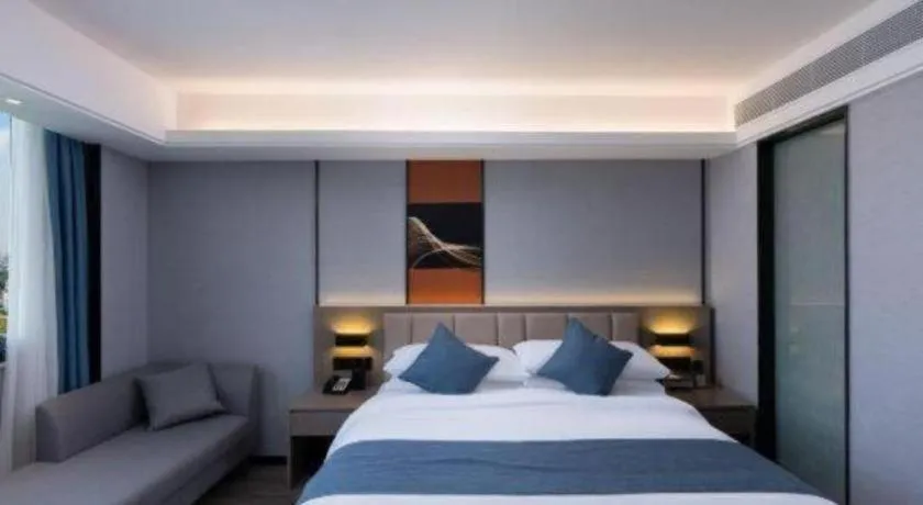 Bed in Nanning Prince Hotel