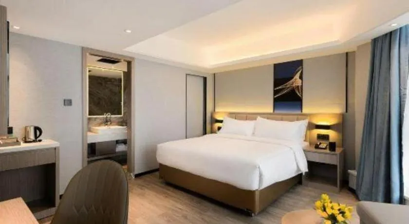 Bed in Nanning Prince Hotel