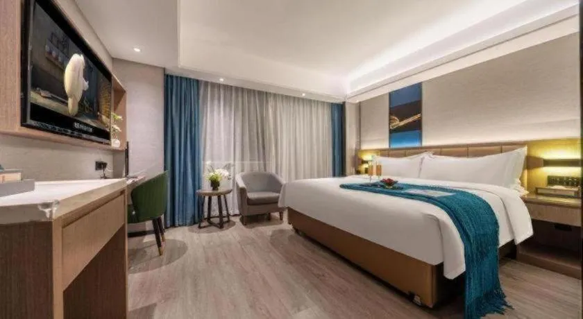 Bed in Nanning Prince Hotel