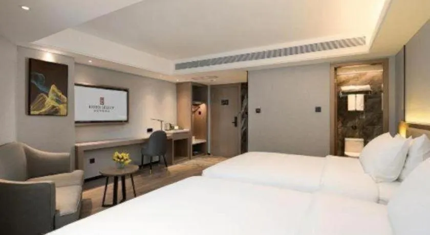 Bed in Nanning Prince Hotel