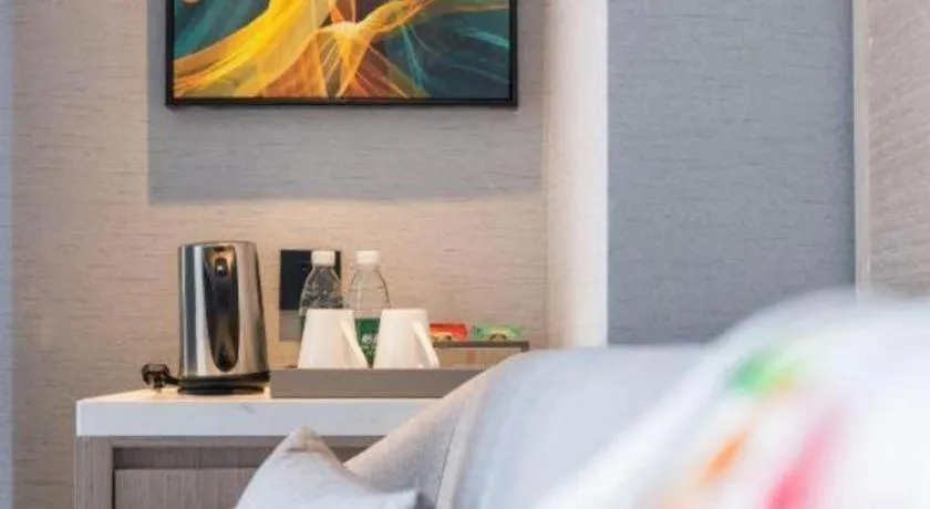 Bed in Nanning Prince Hotel