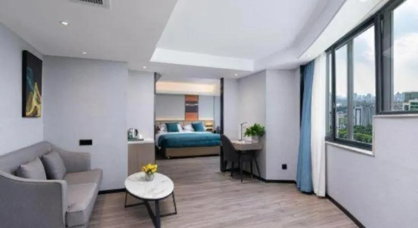 Bed in Nanning Prince Hotel