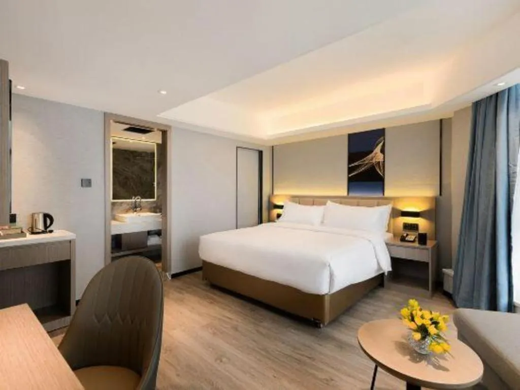 Bed in Nanning Prince Hotel