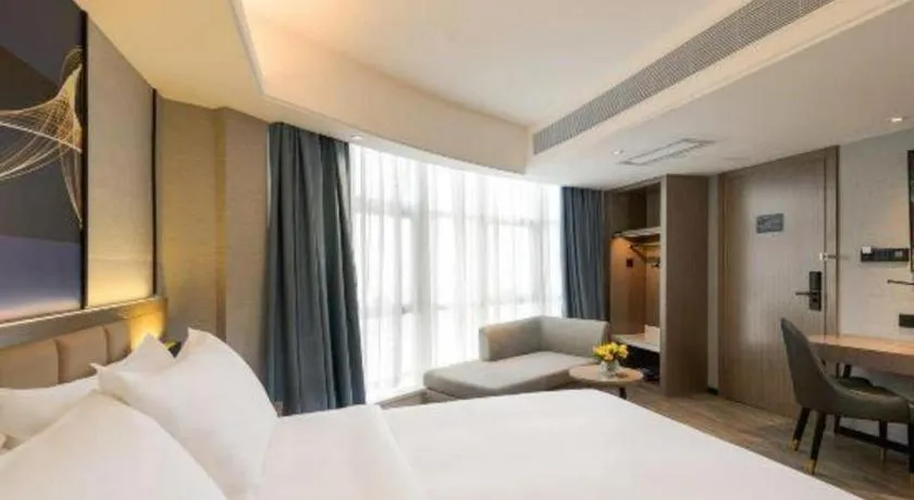 Bed in Nanning Prince Hotel