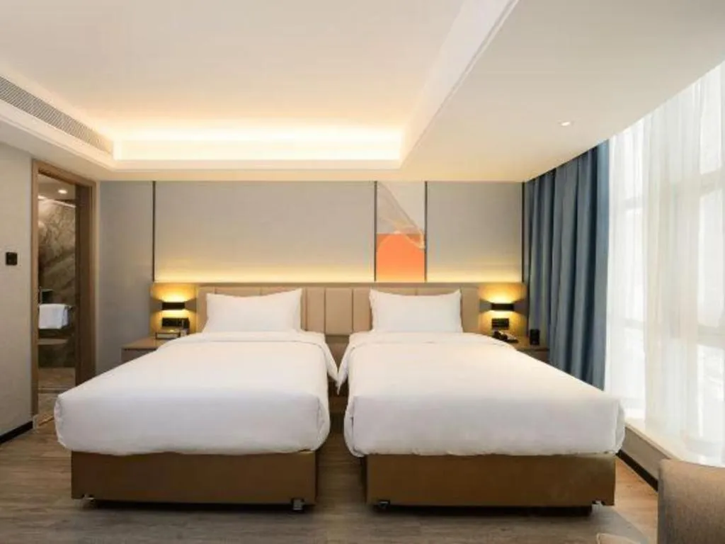 Bed in Nanning Prince Hotel
