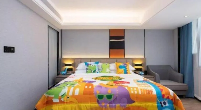 Bed in Nanning Prince Hotel