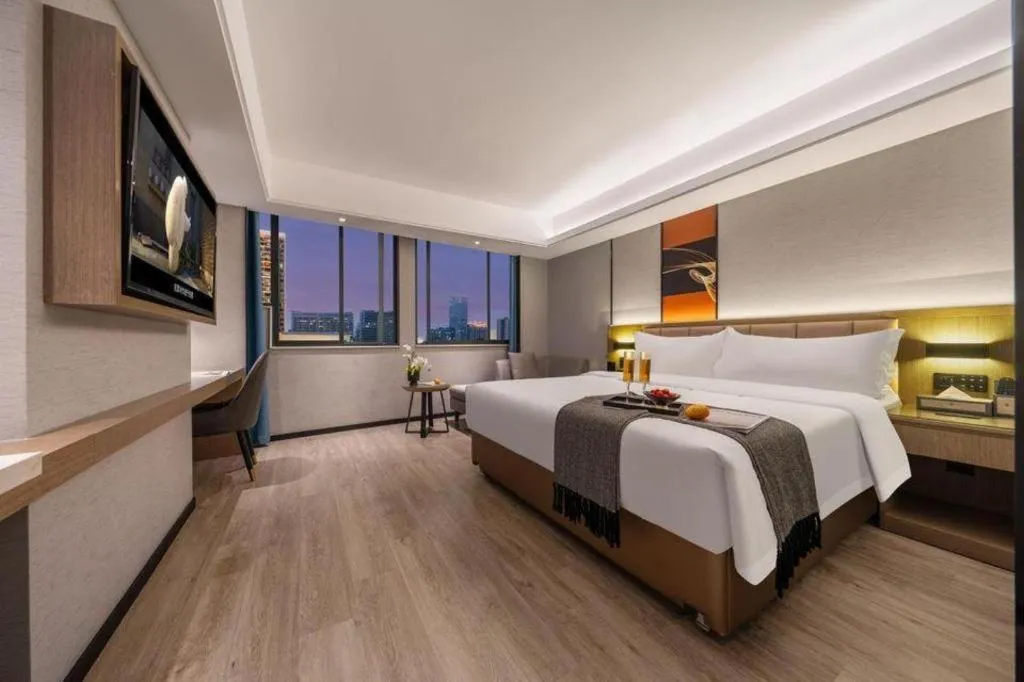 Bed in Nanning Prince Hotel