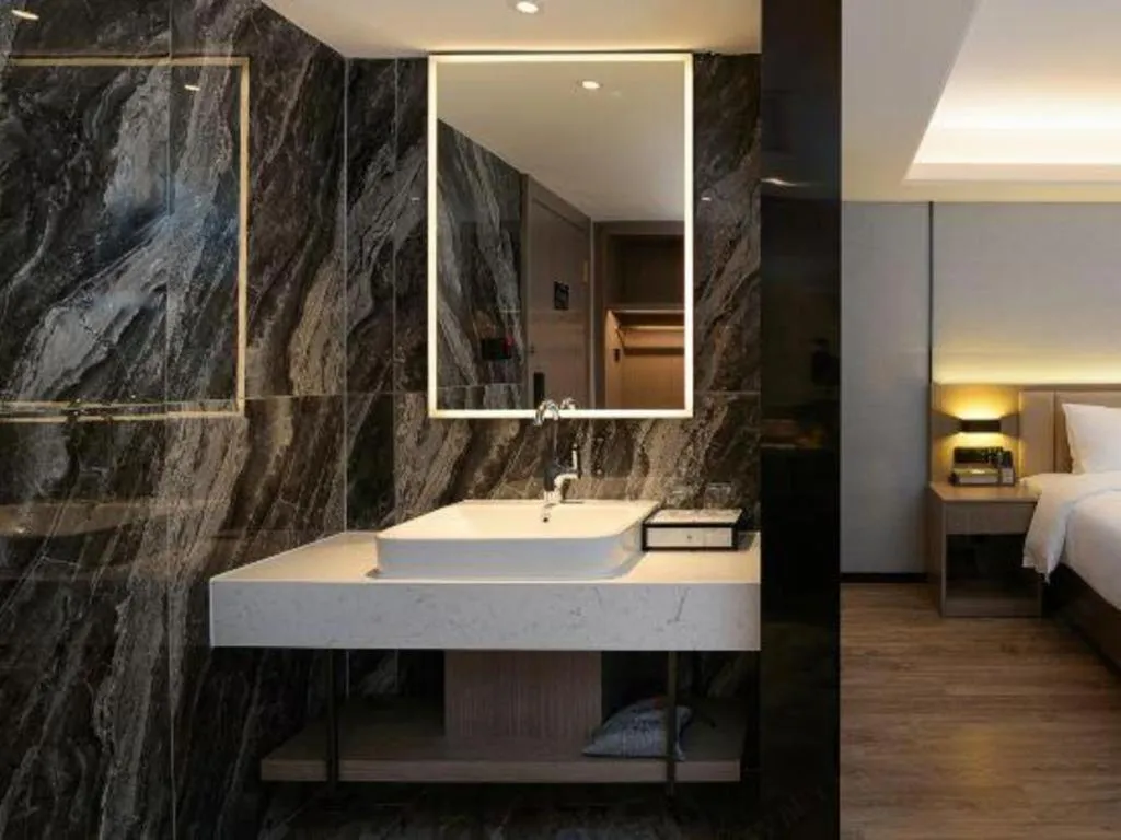 Bed in Nanning Prince Hotel