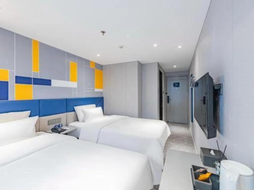 Bed in 7 Days Inn Guangzhou Dongfeng East Road Yangji Metro Station