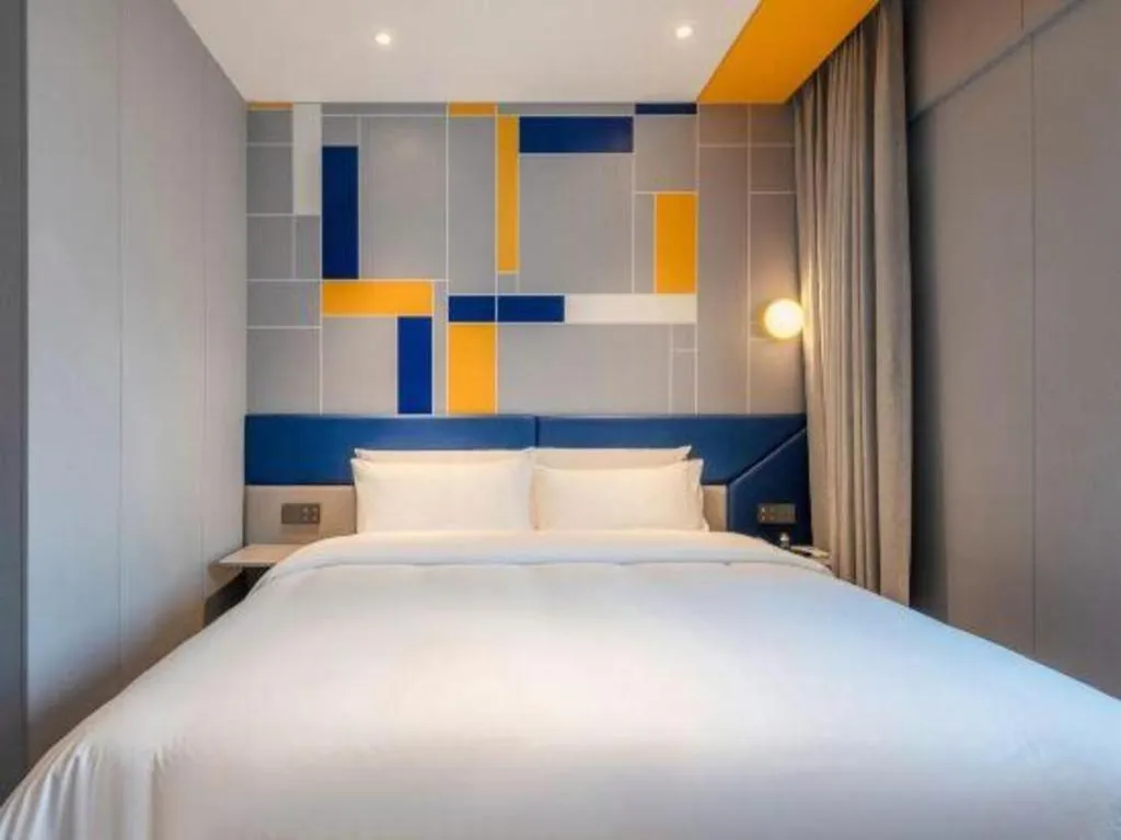 Bed in 7 Days Inn Guangzhou Dongfeng East Road Yangji Metro Station