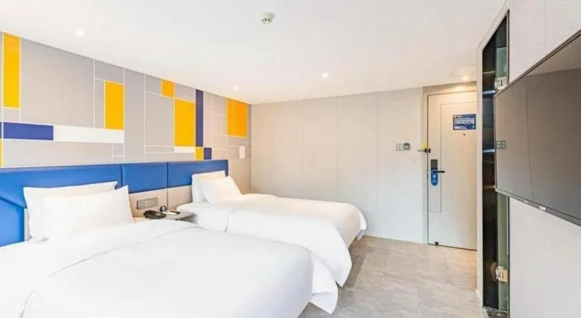 Bed in 7 Days Inn Guangzhou Dongfeng East Road Yangji Metro Station