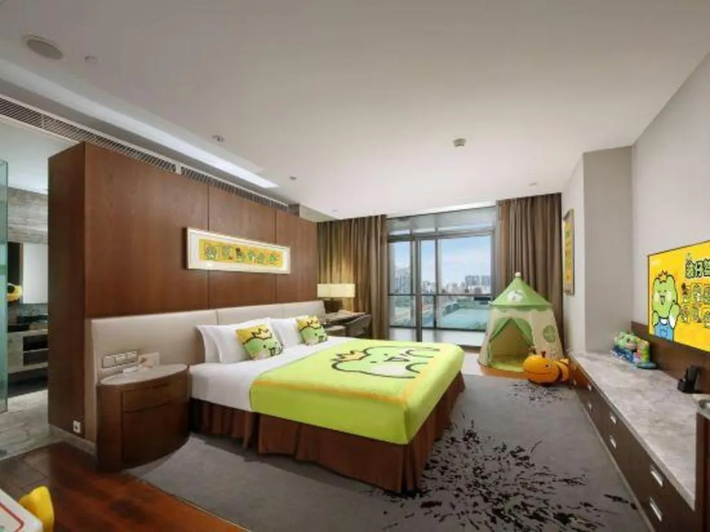 Bed in Fliport Hotel Zhangzhou Yuanshan