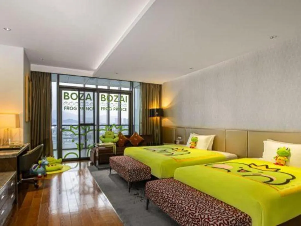 Bed in Fliport Hotel Zhangzhou Yuanshan