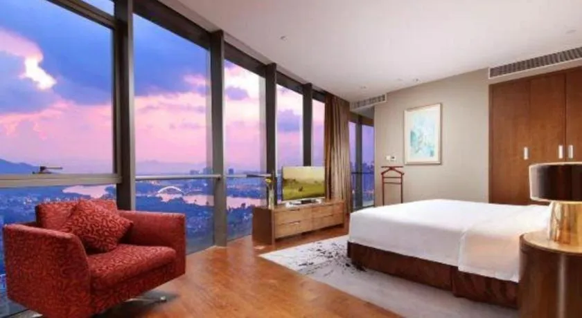 Bed in Fliport Hotel Zhangzhou Yuanshan