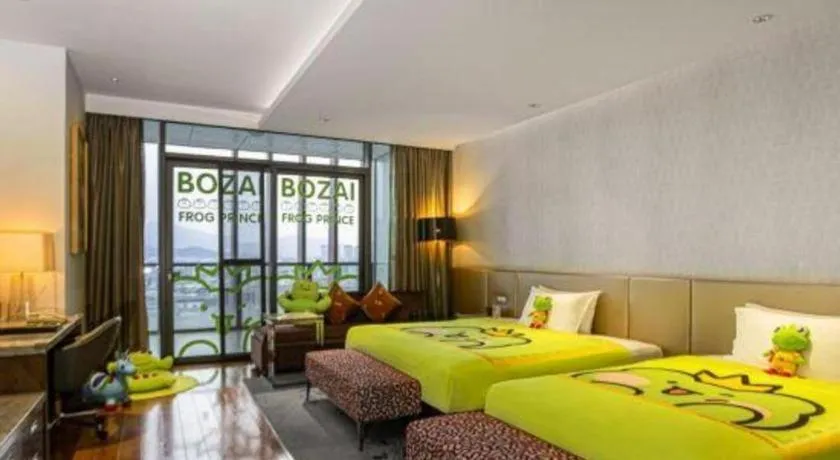 Bed in Fliport Hotel Zhangzhou Yuanshan
